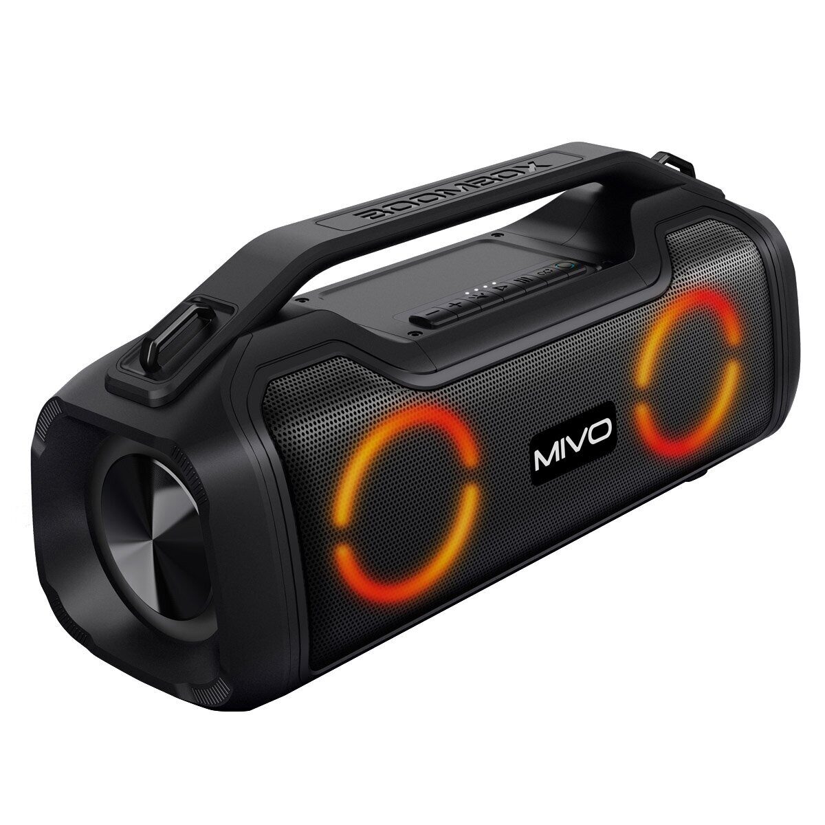 Портативная Bluetooth колонка Mivo M15 /BT 5.0/IPX6/80W/FM/RGB - купить в  Москве в розницу и опт, доставка по России